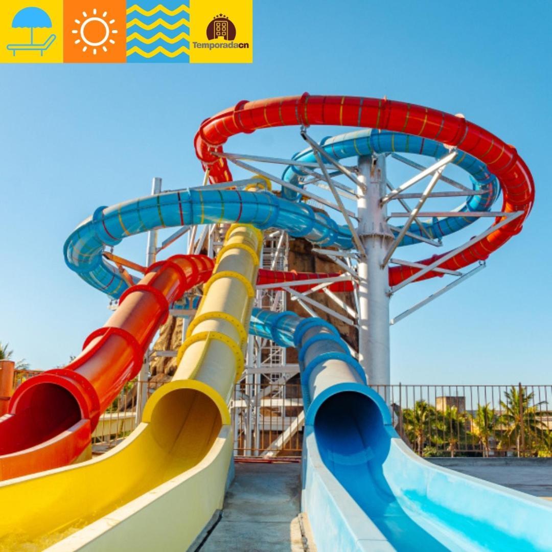 Piazza Com Acesso Ao Acqua Park Aparthotel Caldas Novas Exterior foto